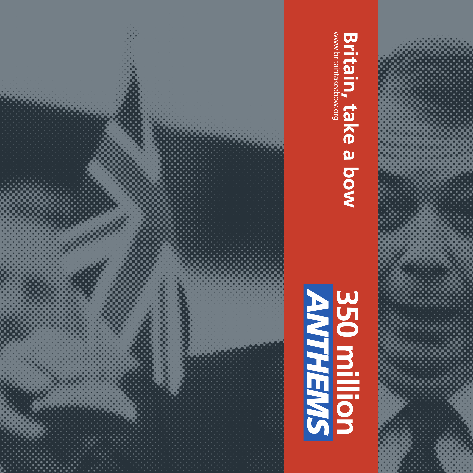 Anthem 5 cover art showing Nigel Farage waving a UK flag